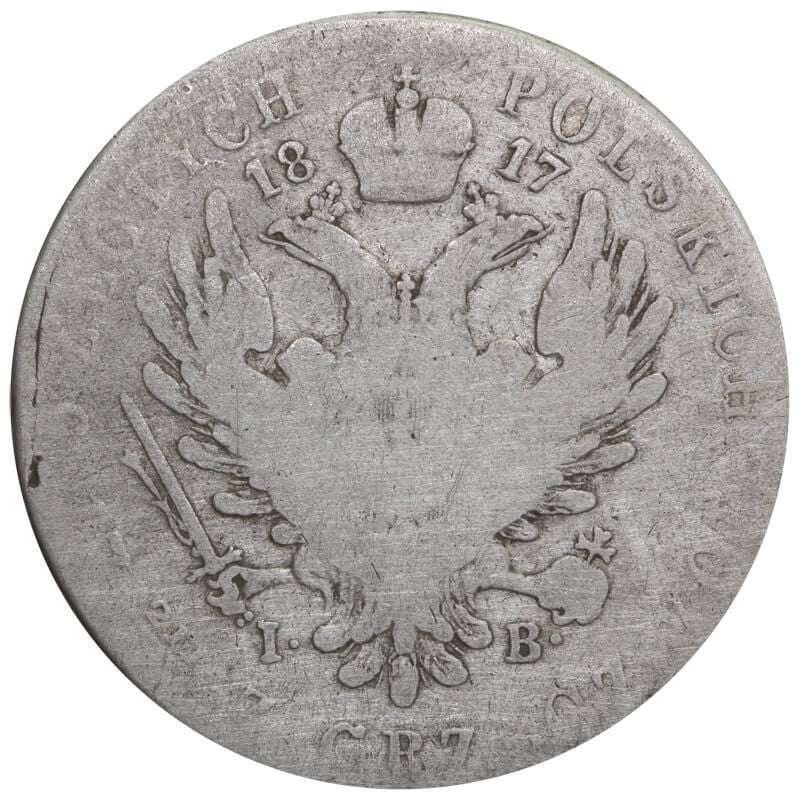 Królestwo Polskie 5 złotych, 1817, stan 4