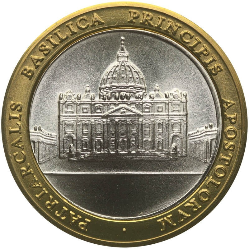 Medal Papież Piotr Apostoł, 30-67, bimetal