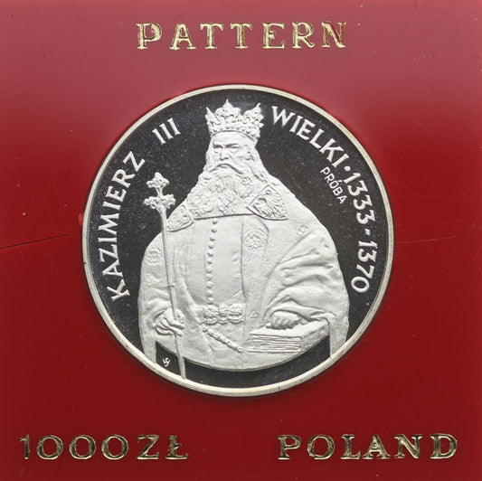 1000 zł Kazimierz wielki próba